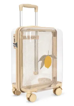 Konges Slojd valiza TRANSPARENT TRAVEL SUITCASE imagine