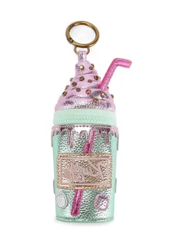 Kurt Geiger London breloc pentru femei, din piele Coffee Cup Charm imagine