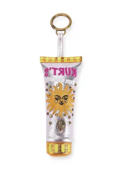 Kurt Geiger London breloc pentru femei, din piele Sunscren Charm imagine