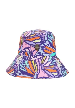 Kurt Geiger London bucket hat pentru femei, din bumbac Kensington imagine
