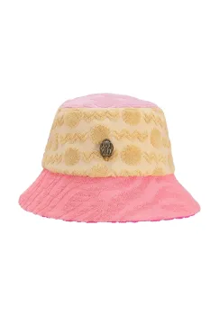 Kurt Geiger London bucket hat pentru femei, din bumbac Kensington imagine