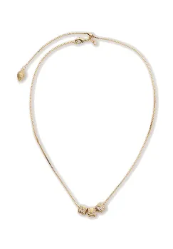 Kurt Geiger London colier pentru femei, din metal cu zirconiu cubic imagine