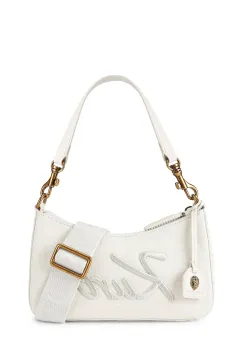 Kurt Geiger London geanta crossbody pentru femei, din bumbac imagine