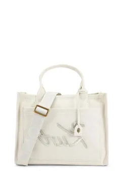 Kurt Geiger London tote bag pentru femei, din bumbac imagine