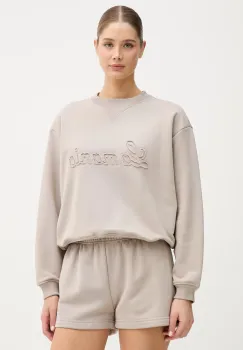 La Mania hanorac oversized pentru femei, cu bumbac imagine