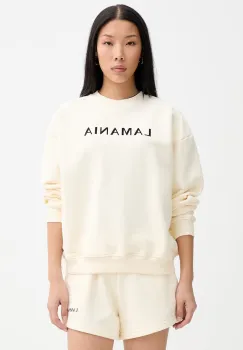 La Mania hanorac pentru femei, cu bumbac FLINT imagine