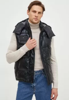 La Martina vesta de puf barbati, culoarea negru, de iarna imagine