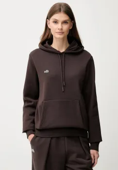Lacoste bluza culoarea negru, cu gluga, uni, SH9623 imagine
