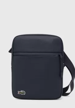 Lacoste borseta culoarea albastru marin imagine