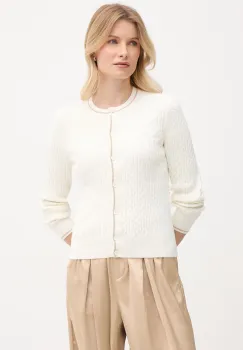 Lacoste cardigan pentru femei, cu bumbac imagine