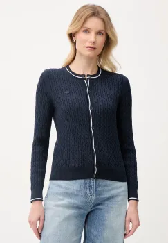 Lacoste cardigan pentru femei, cu bumbac imagine