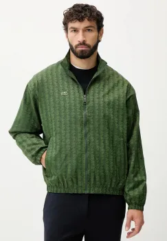 Lacoste geaca culoarea verde, de tranzitie, BH8902 imagine