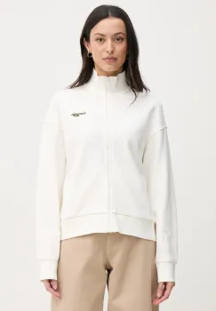 Lacoste hanorac cu fermoar de femei cu bumbac imagine