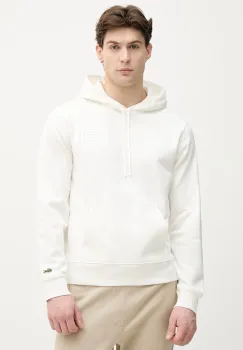 Lacoste hanorac cu gluga barbatesc din bumbac imagine