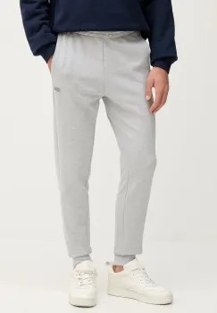 Lacoste pantaloni de trening culoarea gri, melanj, XH9583 imagine