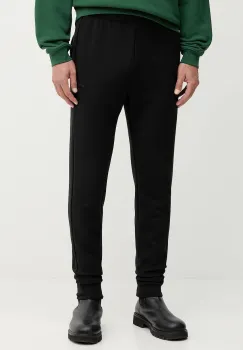 Lacoste pantaloni de trening culoarea negru, melanj, XH9583 imagine