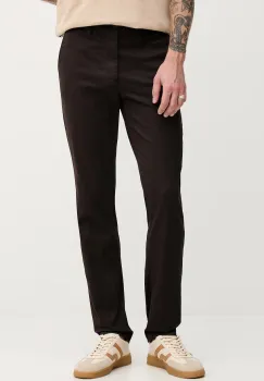 Lacoste pantaloni regular pentru barbati, din bumbac cu elastan imagine