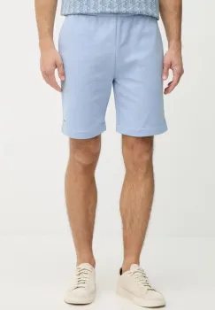 Lacoste Pantaloni scurti de trening barbati cu bumbac imagine