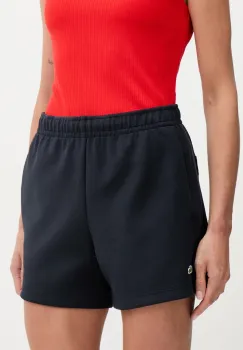 Lacoste pantaloni scurti de trening pentru femei, cu bumbac imagine