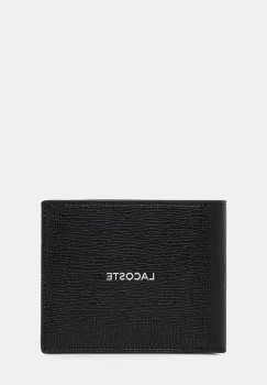 Lacoste portofel de piele GIFTBOX culoarea negru, NH5054OI imagine