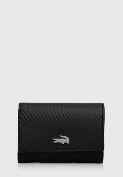 Lacoste portofel femei, culoarea negru imagine
