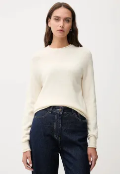 Lacoste pulover de lana culoarea bej, light, AF4160 imagine