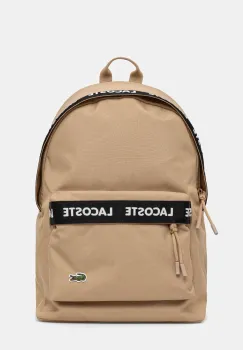 Lacoste rucsac culoarea verde, mare, cu imprimeu, NU4685NZ imagine