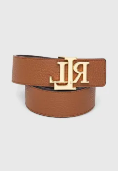 Lauren Ralph curea de piele cu doua fete imagine