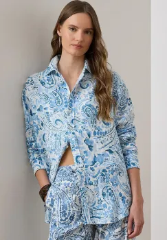 Lauren Ralph Lauren camasa de dama din in imagine