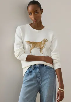 Lauren Ralph Lauren hanorac pentru femei, din bumbac imagine