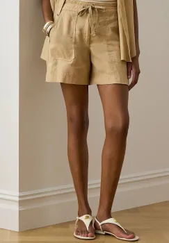 Lauren Ralph Lauren pantaloni scurti pentru femei, din in imagine