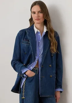 Lauren Ralph Lauren sacou de costum pentru femei, din bumbac imagine