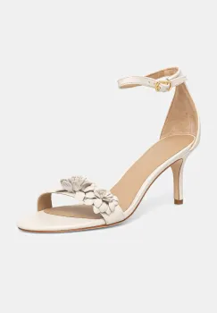 Lauren Ralph Lauren sandale cu toc inalt din piele Allie M Flwr imagine