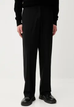 Les Deux pantaloni Randall culoare barbateasca negru drept 1000466 imagine