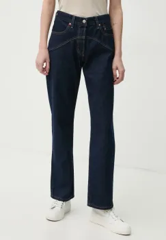 Levi's blugi din bumbac 501 90s WESTERN high waist, 001V3 imagine