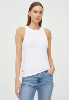 Levi's top femei, culoarea alb imagine