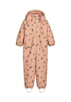 Liewood salopeta copii Maddy PU Rainsuit culoarea portocaliu, LW20049 imagine