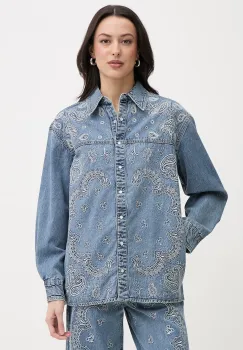 Liu Jo camasa pentru femei, din denim imagine