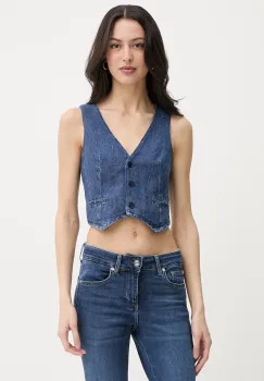 Liu Jo vesta pentru femei, din denim imagine