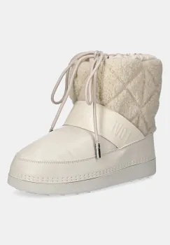 Love Moschino cizme de iarna culoarea bej, JA24412G0NISJ12A imagine