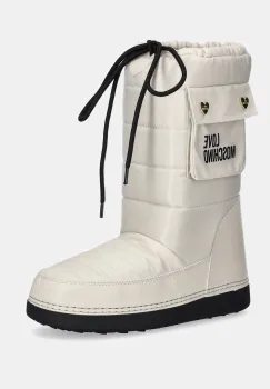 Love Moschino cizme de iarna culoarea bej, JA24452G0NISL128 imagine
