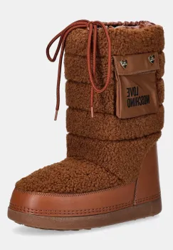 Love Moschino cizme de iarna culoarea maro, JA24452G0NISM21A imagine