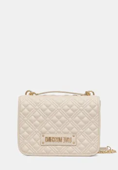 Love Moschino geanta culoarea bej, JC4000PP1NLA0110 imagine
