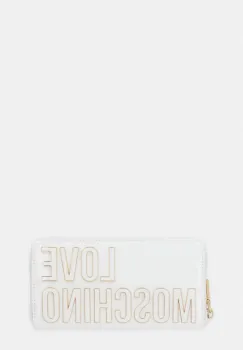 Love Moschino portofel de dama cu imitatie de piele imagine