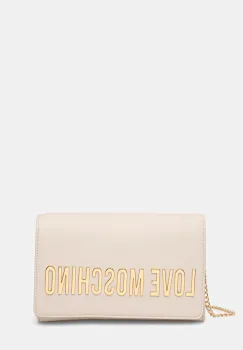 Love Moschino poseta culoarea bej, JC4103PP1NKD0110 imagine