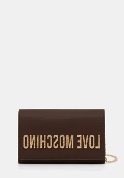 Love Moschino poseta culoarea maro, JC4121PP0NKD031A imagine