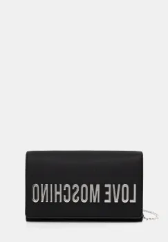 Love Moschino poseta culoarea negru, JC4103PP0NKD000B imagine