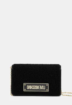 Love Moschino poseta culoarea negru, JC4379PP0NKS100A imagine