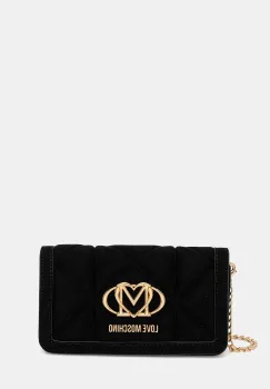 Love Moschino poseta culoarea negru, JC5640PP0NKE0000 imagine