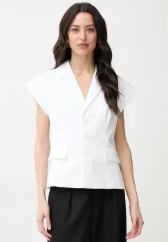 Luisa Spagnoli vesta pentru femei, din bumbac Vernasca imagine